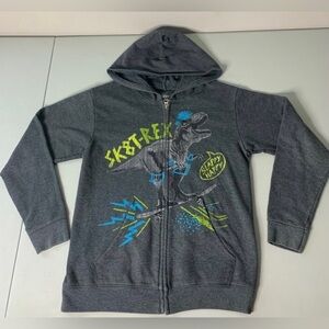 Boys "Hanes" Gray Color Hoodie Jacket large